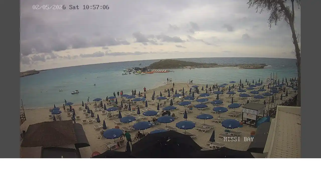 Ujęcie z kamery Ayia Napa — 2 maja 2026 09:00