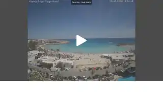 Miniatura 8 maja 2026 12:00 Ayia Napa Cypr - Nissi Beach Panorama