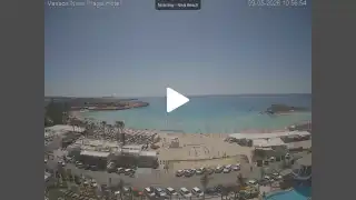 Miniatura 9 maja 2026 08:00 Ayia Napa Cypr - Nissi Beach Panorama