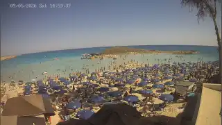 Miniatura 9 maja 2026 13:00 Ayia Napa Cypr - Nissi Beach plaża