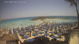 Miniatura 10 maja 2026 10:00 Ayia Napa Cypr - Nissi Beach plaża