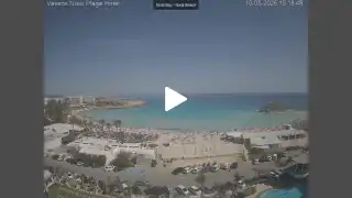 Miniatura 10 maja 2026 13:00 Ayia Napa Cypr - Nissi Beach Panorama