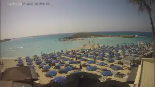 Miniatura 13 maja 2026 07:00 Ayia Napa Cypr - Nissi Beach plaża