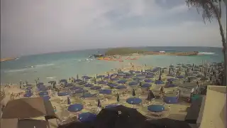 Miniatura 13 maja 2026 14:00 Ayia Napa Cypr - Nissi Beach plaża