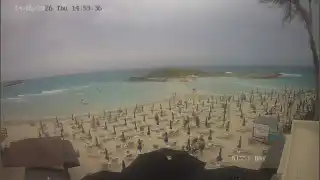 Miniatura 14 maja 2026 13:00 Ayia Napa Cypr - Nissi Beach plaża