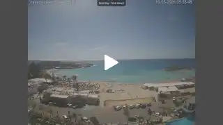 Miniatura 16 maja 2026 07:00 Ayia Napa Cypr - Nissi Beach Panorama