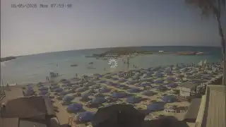 Miniatura 18 maja 2026 06:00 Ayia Napa Cypr - Nissi Beach plaża