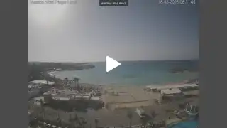 Miniatura 18 maja 2026 06:00 Ayia Napa Cypr - Nissi Beach Panorama