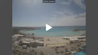 Miniatura 19 maja 2026 07:00 Ayia Napa Cypr - Nissi Beach Panorama