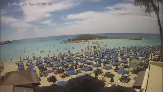 Miniatura 19 maja 2026 08:00 Ayia Napa Cypr - Nissi Beach plaża