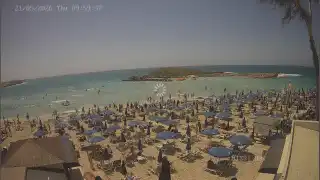 Miniatura 21 maja 2026 08:00 Ayia Napa Cypr - Nissi Beach plaża