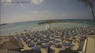 Miniatura 22 maja 2026 07:00 Ayia Napa Cypr - Nissi Beach plaża