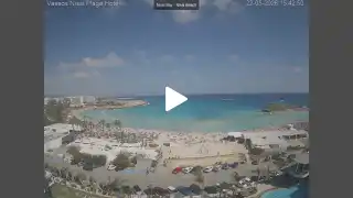 Miniatura 22 maja 2026 13:00 Ayia Napa Cypr - Nissi Beach Panorama