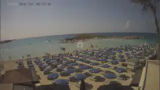 Miniatura 23 maja 2026 07:00 Ayia Napa Cypr - Nissi Beach plaża