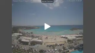 Miniatura 23 maja 2026 09:00 Ayia Napa Cypr - Nissi Beach Panorama