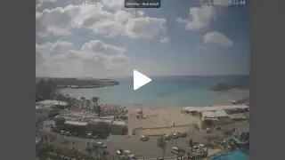 Miniatura 25 maja 2026 07:00 Ayia Napa Cypr - Nissi Beach Panorama