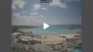 Miniatura 25 maja 2026 08:00 Ayia Napa Cypr - Nissi Beach Panorama