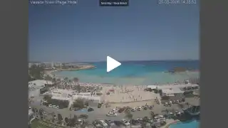 Miniatura 25 maja 2026 12:00 Ayia Napa Cypr - Nissi Beach Panorama