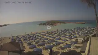 Miniatura 26 maja 2026 07:00 Ayia Napa Cypr - Nissi Beach plaża