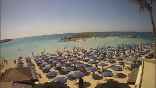 Miniatura 27 maja 2026 07:00 Ayia Napa Cypr - Nissi Beach plaża