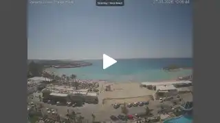 Miniatura 27 maja 2026 08:00 Ayia Napa Cypr - Nissi Beach Panorama