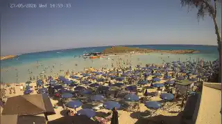 Miniatura 27 maja 2026 13:00 Ayia Napa Cypr - Nissi Beach plaża