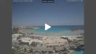 Miniatura 27 maja 2026 13:00 Ayia Napa Cypr - Nissi Beach Panorama