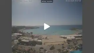 Miniatura 28 maja 2026 07:00 Ayia Napa Cypr - Nissi Beach Panorama
