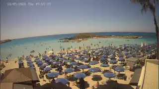 Miniatura 28 maja 2026 08:00 Ayia Napa Cypr - Nissi Beach plaża