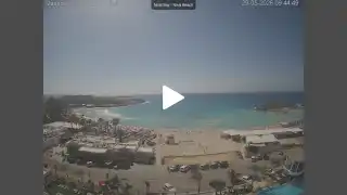 Miniatura 29 maja 2026 07:00 Ayia Napa Cypr - Nissi Beach Panorama