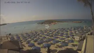 Miniatura 31 maja 2026 06:00 Ayia Napa Cypr - Nissi Beach plaża