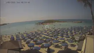 Miniatura 31 maja 2026 07:00 Ayia Napa Cypr - Nissi Beach plaża