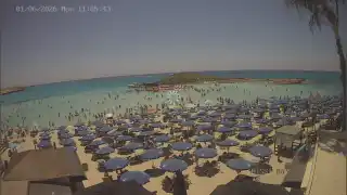 Miniatura 1 czerwca 2026 10:00 Ayia Napa Cypr - Nissi Beach plaża