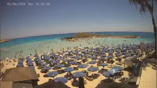 Miniatura 2 czerwca 2026 10:00 Ayia Napa Cypr - Nissi Beach plaża