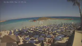 Miniatura 2 czerwca 2026 14:00 Ayia Napa Cypr - Nissi Beach plaża