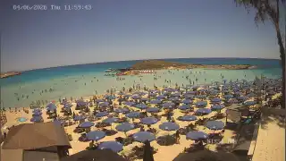 Miniatura 4 czerwca 2026 10:00 Ayia Napa Cypr - Nissi Beach plaża