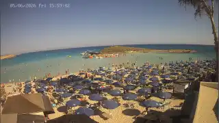 Miniatura 5 czerwca 2026 14:00 Ayia Napa Cypr - Nissi Beach plaża