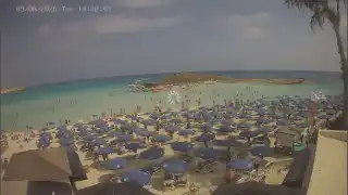 Miniatura 9 czerwca 2026 13:00 Ayia Napa Cypr - Nissi Beach plaża