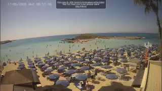 Miniatura 17 czerwca 2026 07:00 Ayia Napa Cypr - Nissi Beach plaża