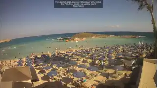 Miniatura 19 czerwca 2026 14:00 Ayia Napa Cypr - Nissi Beach plaża