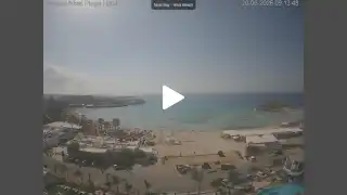 Miniatura 20 czerwca 2026 07:00 Ayia Napa Cypr - Nissi Beach Panorama