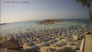 Miniatura 3 lipca 2026 06:00 Ayia Napa Cypr - Nissi Beach plaża