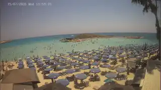 Miniatura 15 lipca 2026 10:00 Ayia Napa Cypr - Nissi Beach plaża