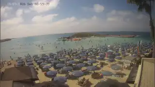 Miniatura 18 lipca 2026 07:00 Ayia Napa Cypr - Nissi Beach plaża
