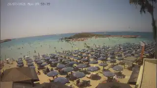Miniatura 20 lipca 2026 08:00 Ayia Napa Cypr - Nissi Beach plaża