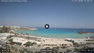 Miniatura 21 lipca 2026 13:00 Ayia Napa Cypr - Nissi Beach Panorama