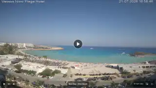 Miniatura 21 lipca 2026 14:00 Ayia Napa Cypr - Nissi Beach Panorama
