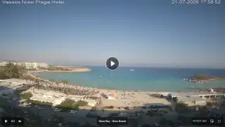 Miniatura 21 lipca 2026 15:00 Ayia Napa Cypr - Nissi Beach Panorama