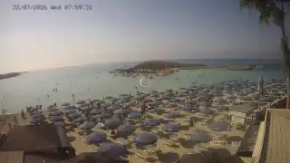 Miniatura 22 lipca 2026 06:00 Ayia Napa Cypr - Nissi Beach plaża