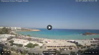 Miniatura 22 lipca 2026 14:00 Ayia Napa Cypr - Nissi Beach Panorama